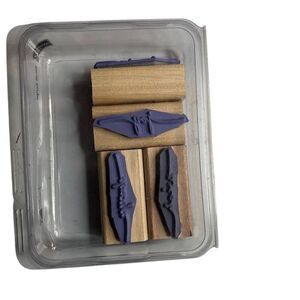 Stampin' Up! Small Script Rubber Stamp Set Grateful Joy Wish Always